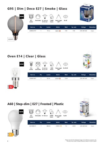 Nordlux 光源 目录 2025 第 8 页