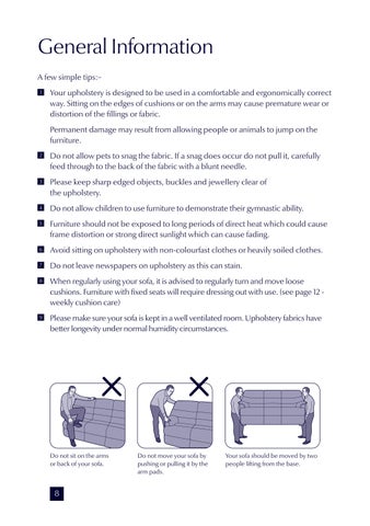 Parker Knoll Care 指南 July 2025 第 10 页