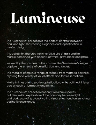 GALERIAMARBLEMOSAICS 灯饰目录 · LUMINEUSE COMP 第 2 页