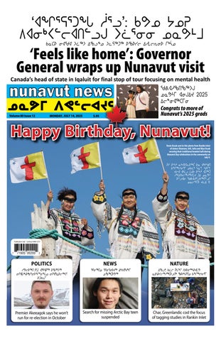 Nunavut News, July 14, 2025