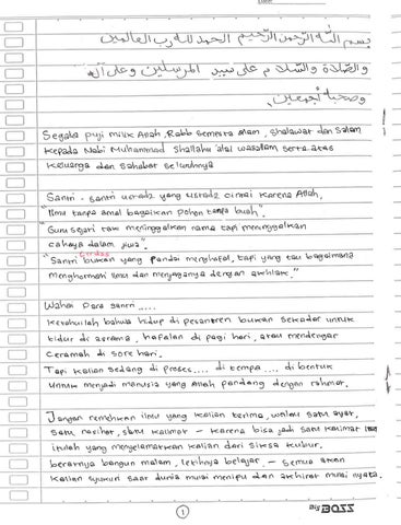 surat untuk santri by Akun Intel - Issuu