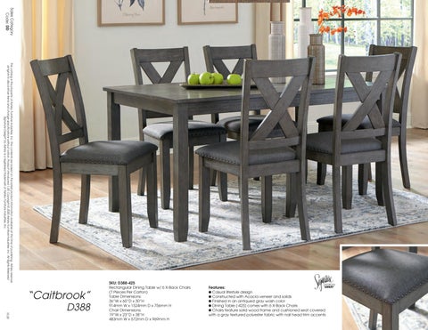 ashleyglobalretail AFI Dining 家具目录 2025 第 23 页