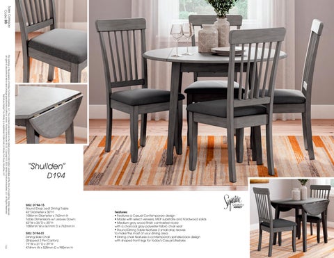 ashleyglobalretail AFI Dining 家具目录 2025 第 5 页