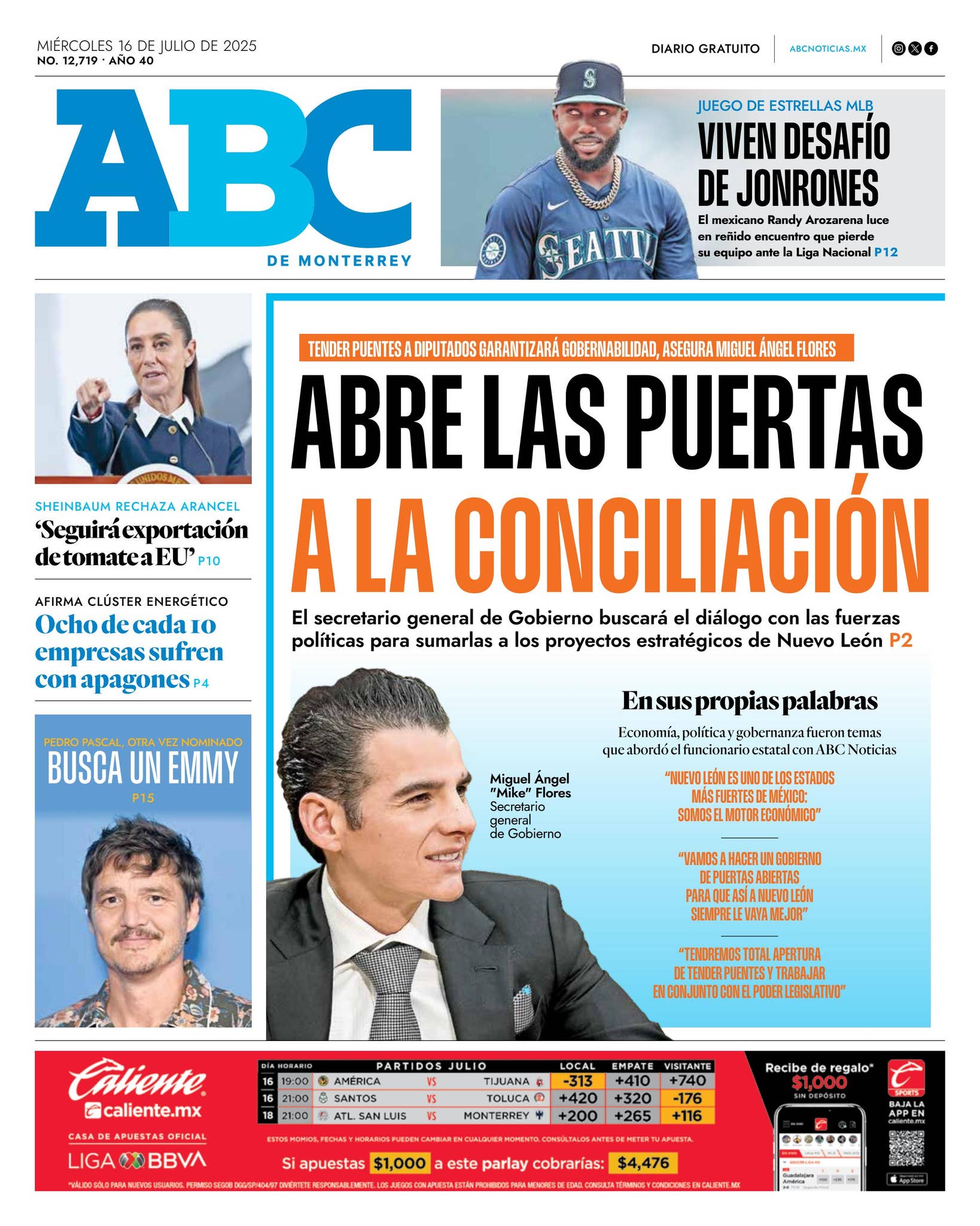 Refrenda Miguel Ángel Flores Serna su compromiso de un Gobierno de puertas abiertas en Nuevo León – Gobierno del Estado de Nuevo León