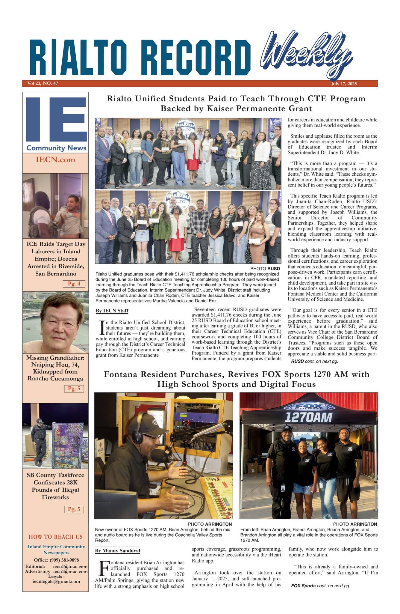 Rialto Record - 07/17/25 by IECN - Issuu