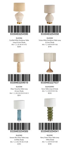FlorabelleLiving Mobile 目录 - 桌 Lamps 第 4 页