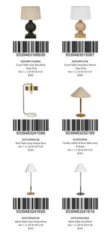 FlorabelleLiving Mobile 目录 - 桌 Lamps 第 5 页
