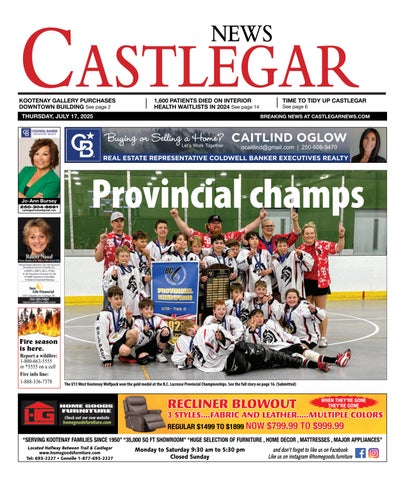 Castlegar News/West Kootenay Advertiser, July 17, 2025