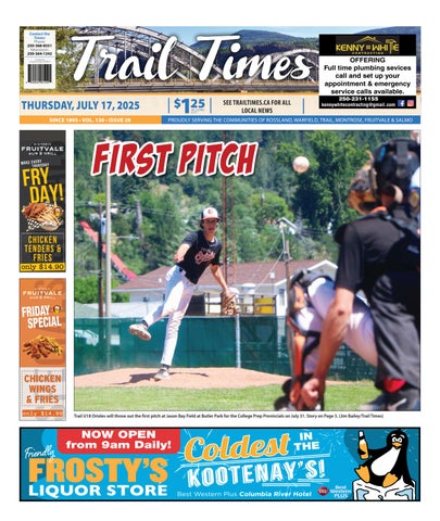 Trail Daily Times/West Kootenay Advertiser, July 17, 2025