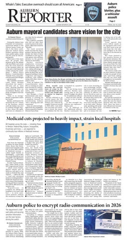Auburn Reporter - Latest Issue