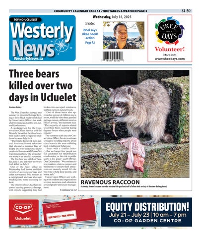 Tofino-Ucluelet Westerly News, July 16, 2025