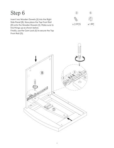 nathanjameshome 家具目录 · Tambellini 床头柜 Instruction Sheet 32810 第 11 页