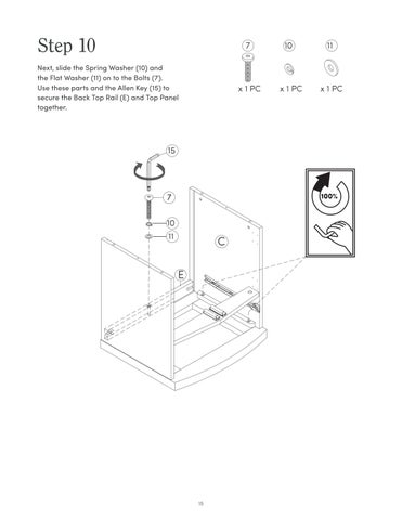 nathanjameshome 家具目录 · Tambellini 床头柜 Instruction Sheet 32810 第 15 页