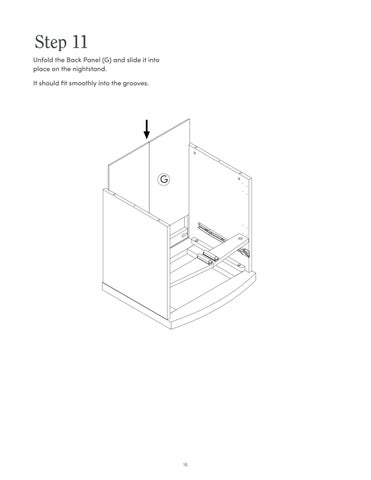 nathanjameshome 家具目录 · Tambellini 床头柜 Instruction Sheet 32810 第 16 页