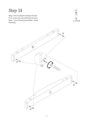 nathanjameshome 家具目录 · Tambellini 床头柜 Instruction Sheet 32810 第 19 页