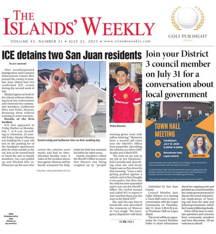Islands' Weekly, July 22, 2025