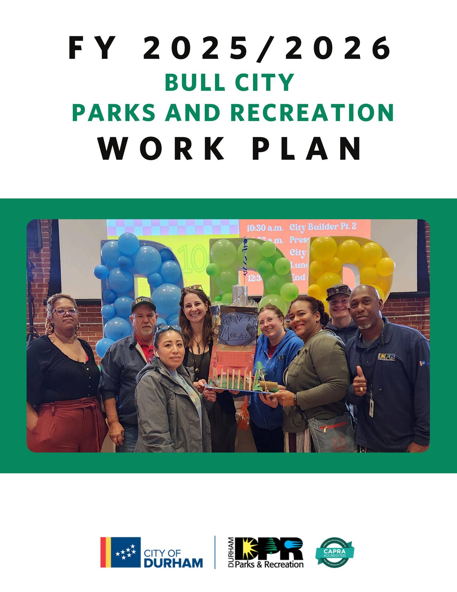 2026 Durham Parks and Recreation Work Plan by Durham Parks and