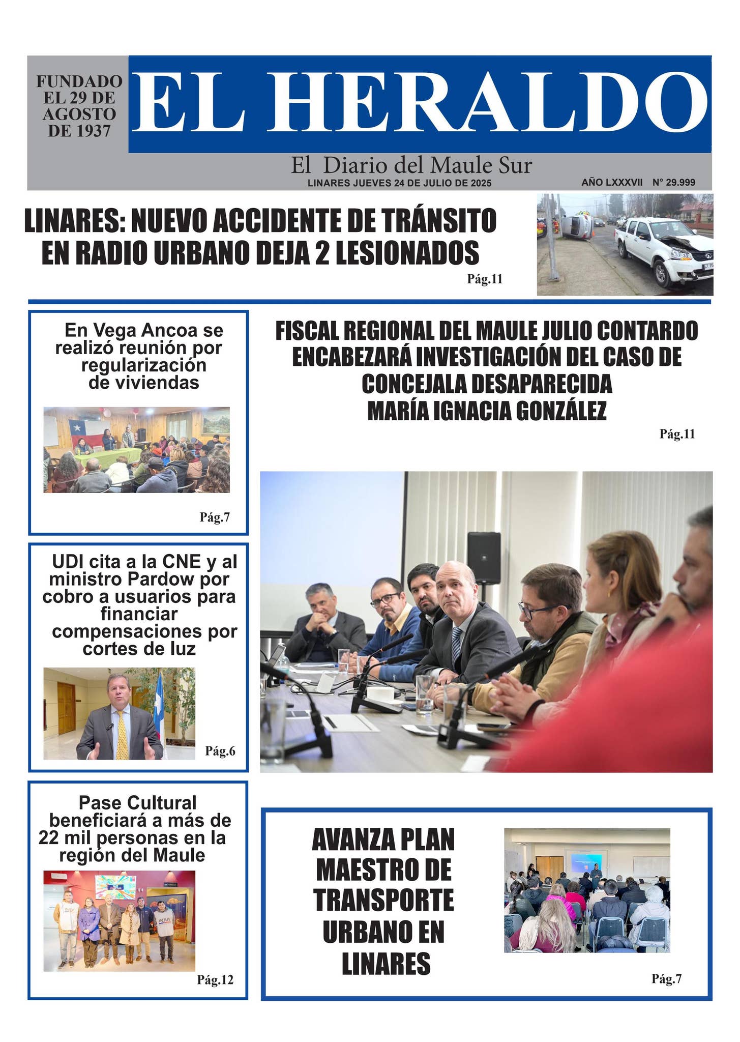 Jueves 24 de julio 2025
