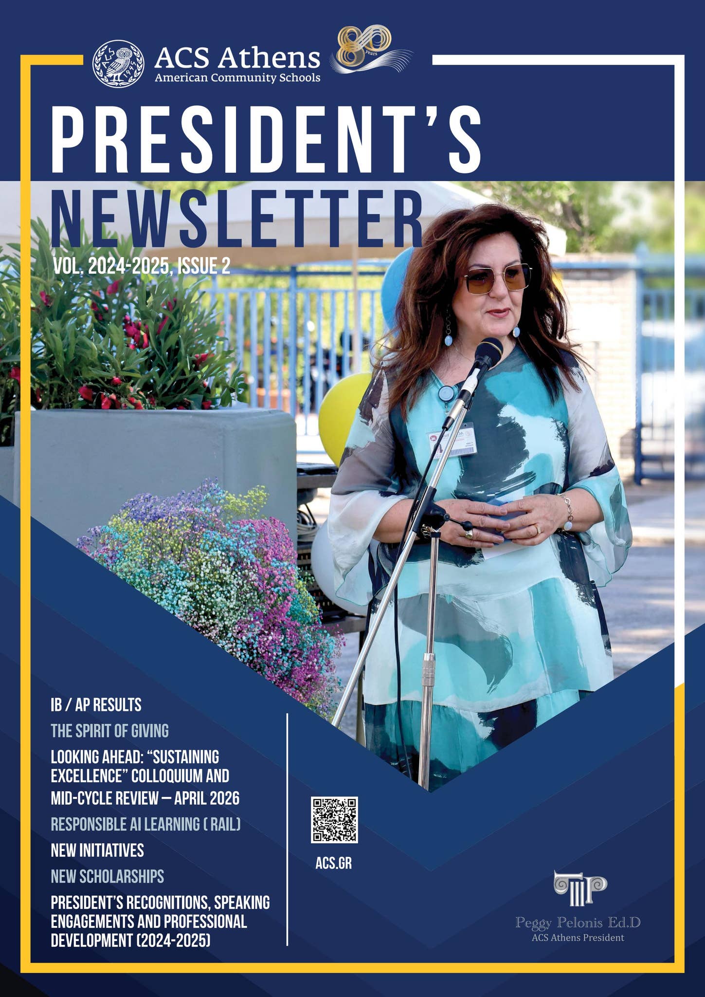 President's Newsletter, Vol. 2024-2025, Issue 2 by ACS Athens - Issuu