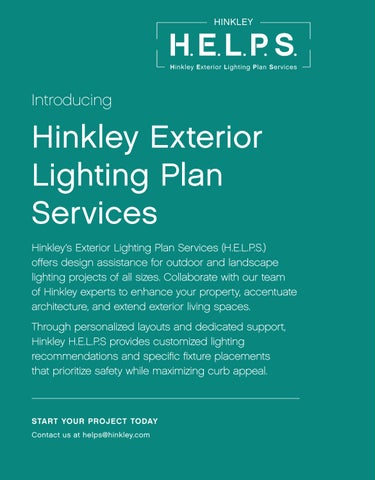 Hinkley 景观 灯饰目录 2025 第 8 页