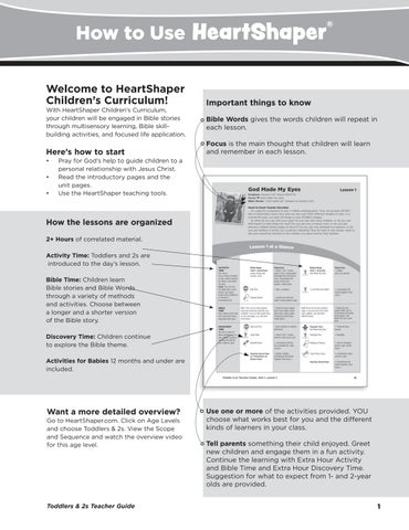 HeartShaper Toddler Sample 第 5 页