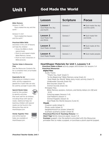 HeartShaper Preschool Sample 第 7 页