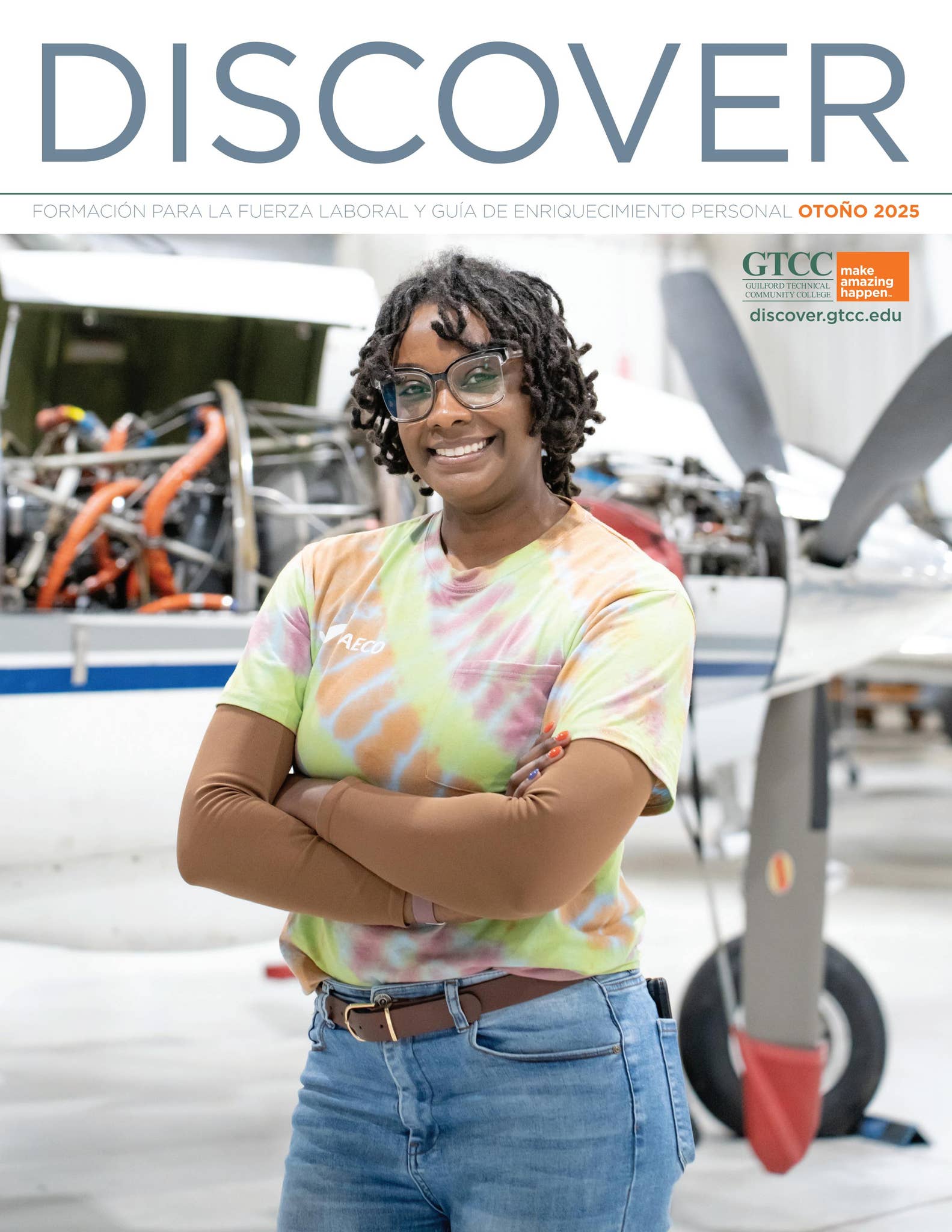 Discover Catalog Fall 2025 (Spanish) by Guilford Technical Community