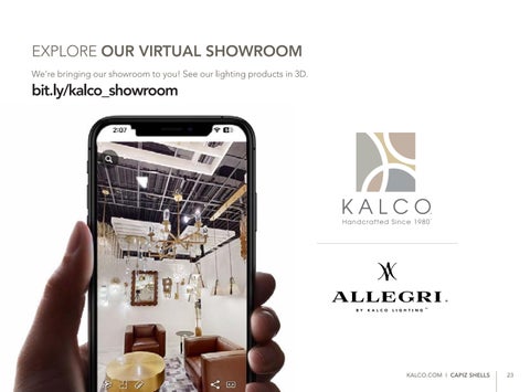 KALCO 2025 灯饰型录 CAPIZ DIG 第 23 页