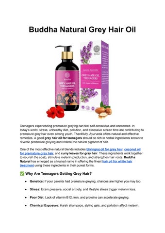 Buddha Natural Grey Hair Oil.bn.1