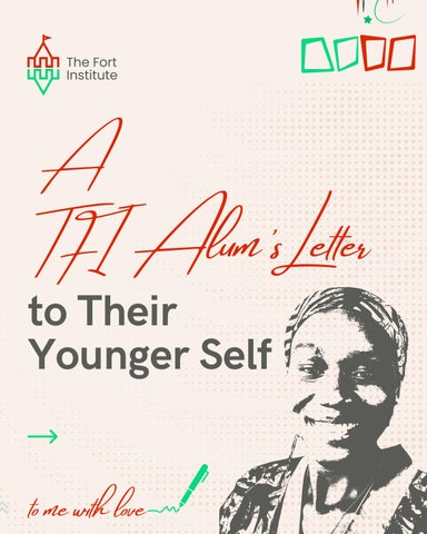 Becoming Tomiwa: A Fortifier’s Letter to Their Younger Self