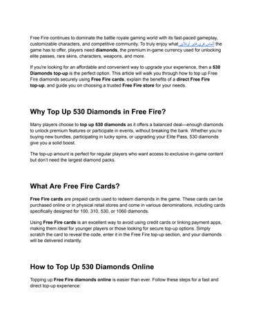 Instant Free Fire 530 Diamonds Top-Up_ Safe, Fast & Reliable