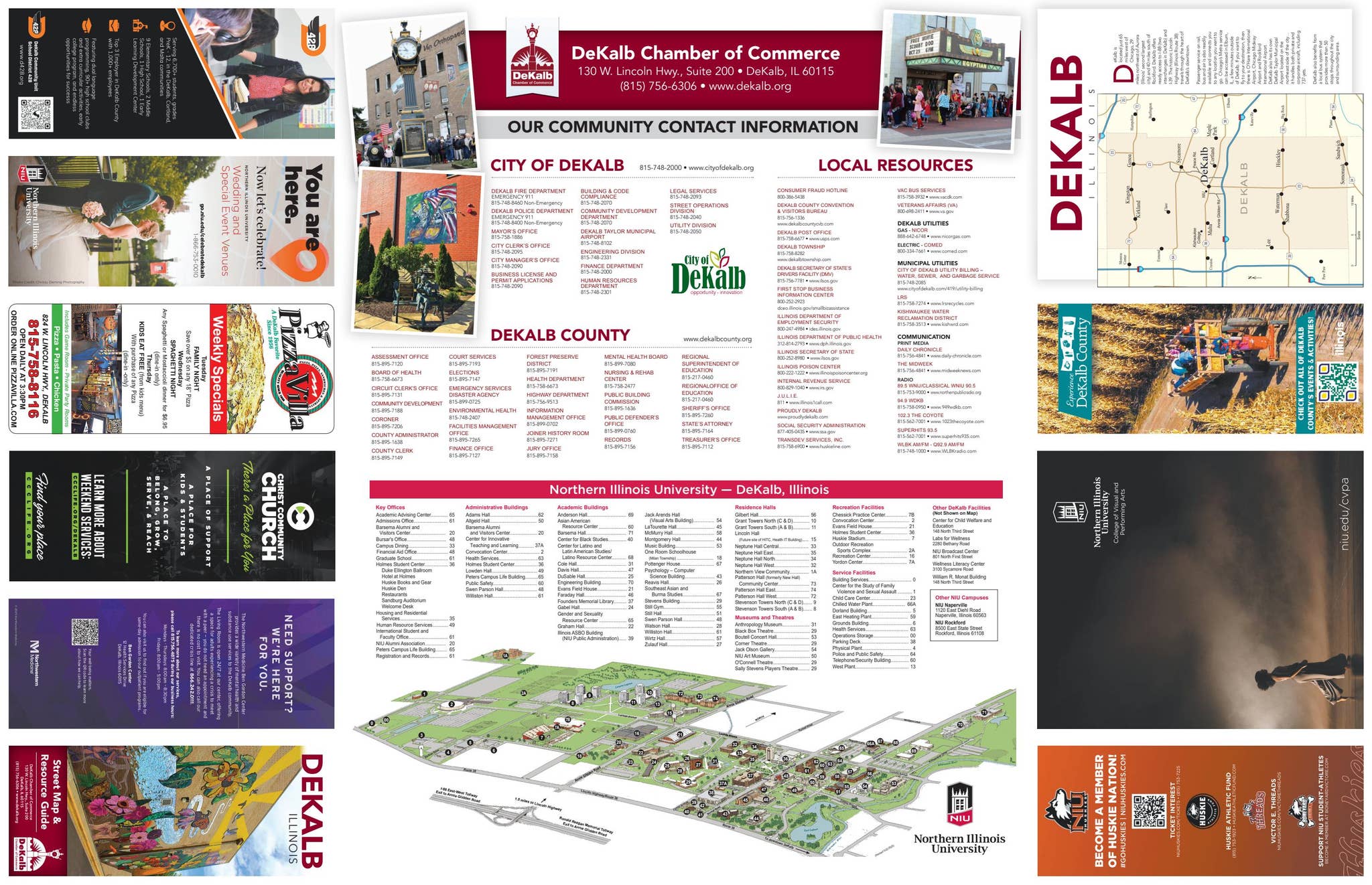 Ddc Rivals Map DDC_DeKalb Street Map & Resource Guide 2025 by Shaw Media - Issuu