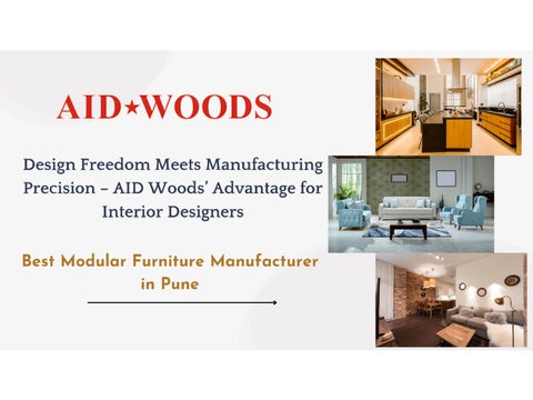Design Freedom Meets Manufacturing Precision – AID Woods’ Advantage for Interior Designers