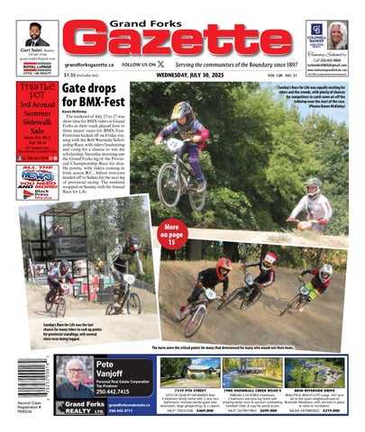 Grand Forks Gazette/West Kootenay Advertiser, July 30, 2025
