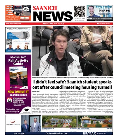 Saanich News, July 30, 2025