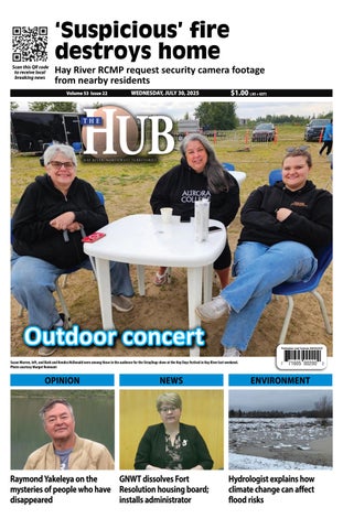 Hay River Hub, July 30, 2025