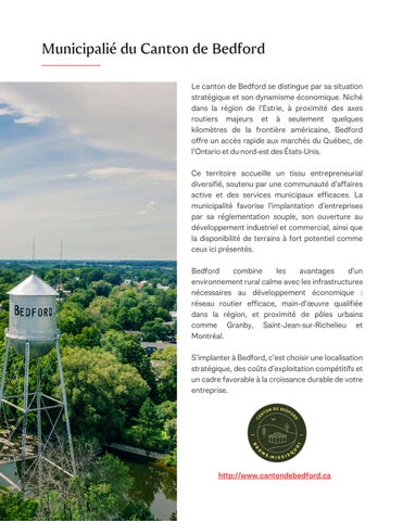 Terrain rue Industrielle, Canton 德文 Bedford 第 14 页