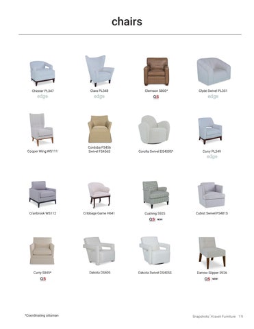 Kravet LLC 家具目录 · Kravet 家具 Snapshots 2025 第 19 页
