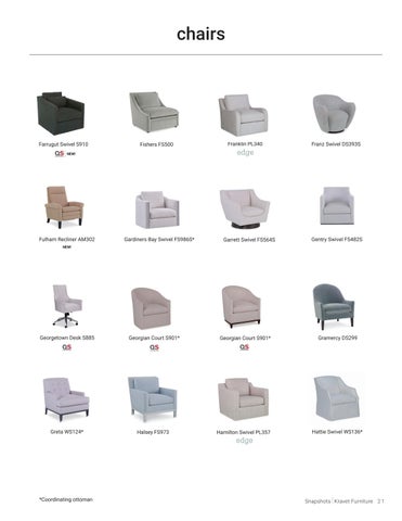 Kravet LLC 家具目录 · Kravet 家具 Snapshots 2025 第 21 页