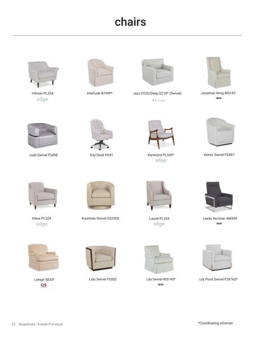 Kravet LLC 家具目录 · Kravet 家具 Snapshots 2025 第 22 页