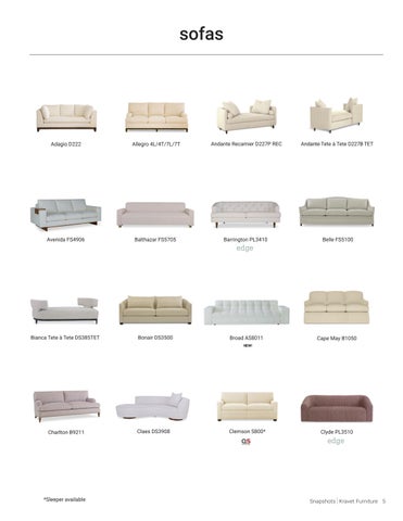 Kravet LLC 家具目录 · Kravet 家具 Snapshots 2025 第 5 页