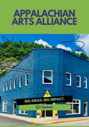 Appalachian Arts Alliance Q2