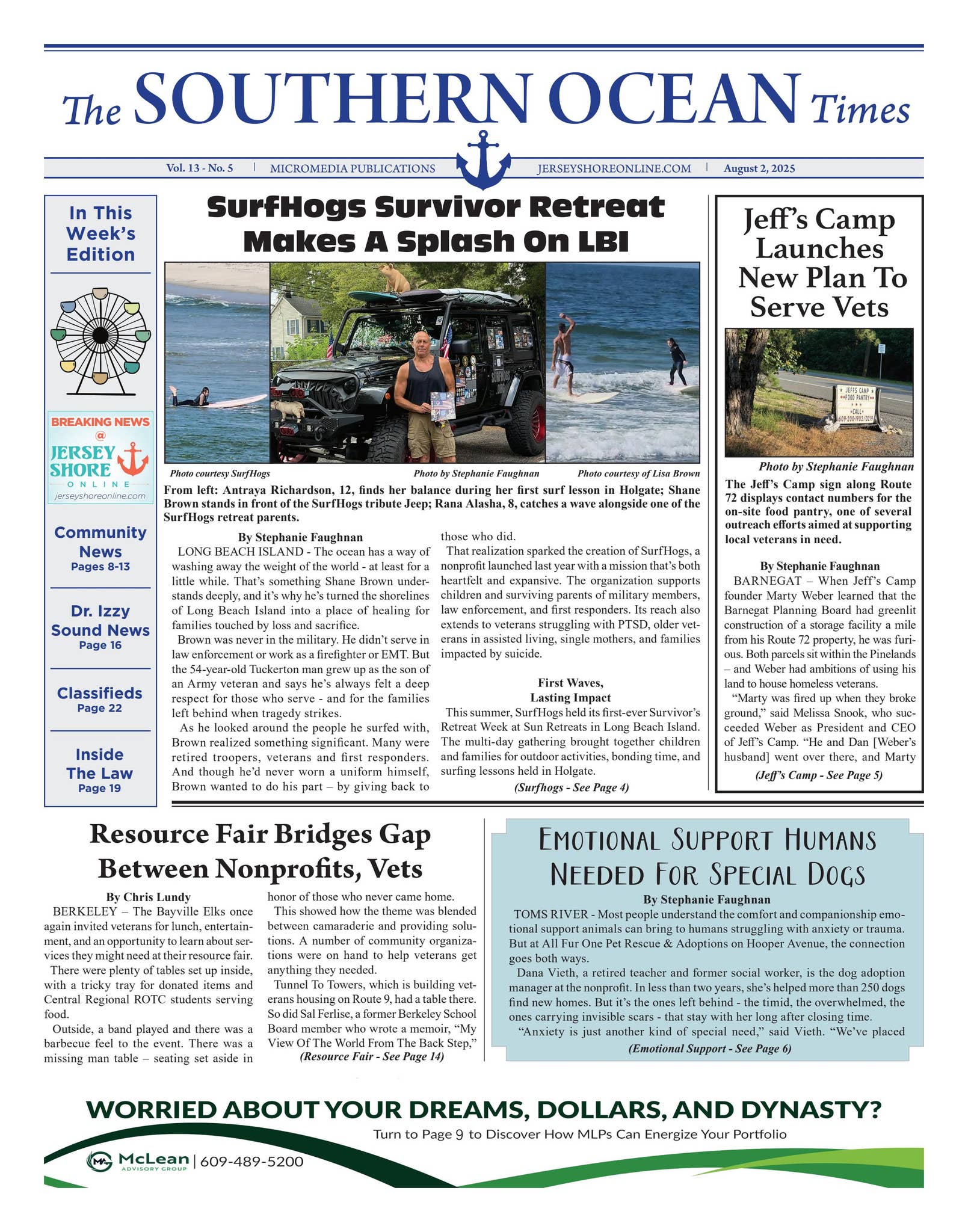 2025-08-02 - The Southern Ocean Times by Jersey Shore Online - Issuu