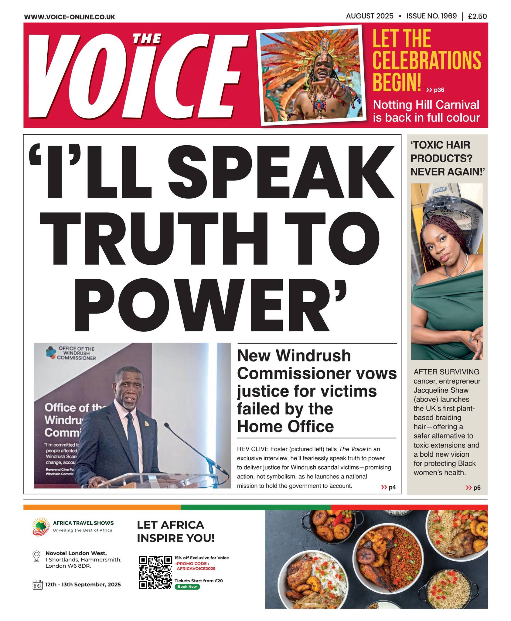 The Voice Newspaper August 2025 by THE VOICE NEWSPAPER (UK) - Issuu