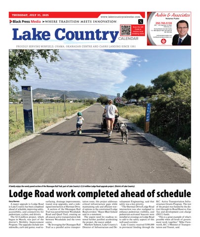 Lake Country Calendar, July 31, 2025