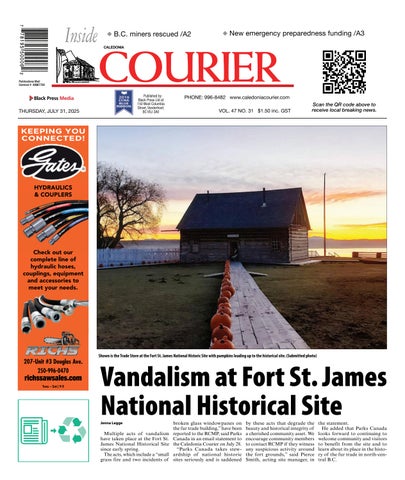 Caledonia Courier/Stuart Nechako Advertiser, July 31, 2025