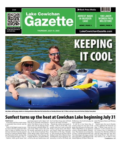 Lake Cowichan Gazette, July 31, 2025