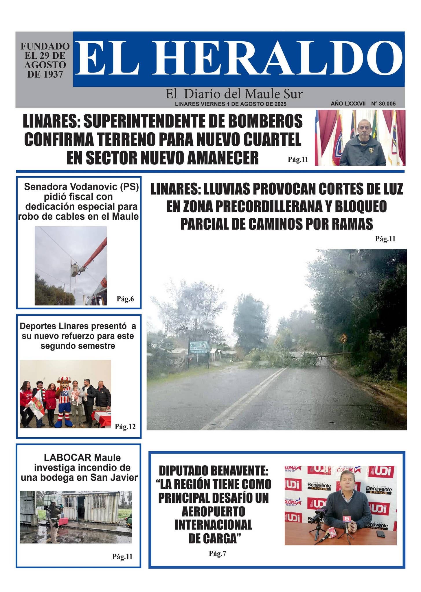 Viernes 01 de agosto 2025