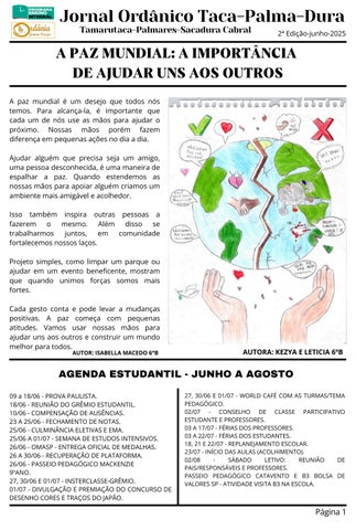 Jornal Ordânico Taca-Palma-Dura