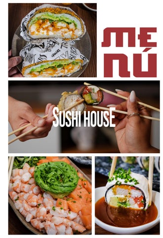 Menú Sushi House Porvenir 